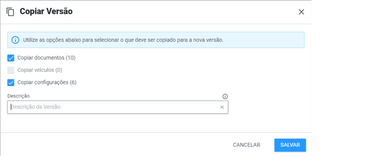 Cópia de versão